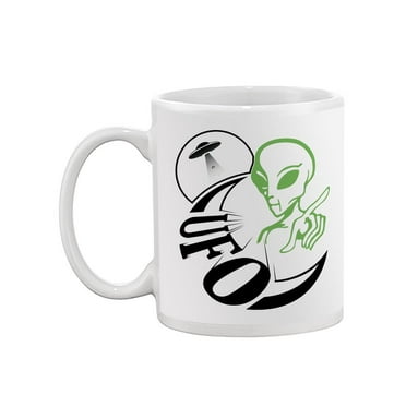 Ufo Alien Mug - SPIdeals Designs,