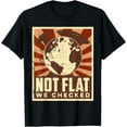 thumbnail image 1 of Ufo Alien Not Flat We Checked T-Shirt, 1 of 5