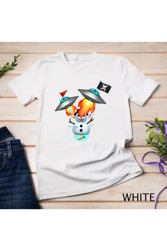 Ufo Bully Alien invasion Snow Man Meltdown Unisex S-5XL T-Shirt Birthday Gifts