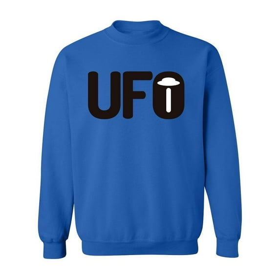 Ufo Design Sweatshirt Men -Image by Shutterstock, Male Large
