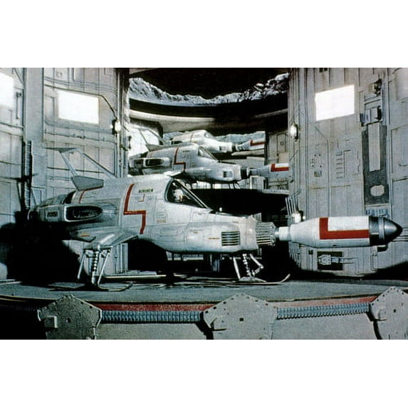 Ufo Interceptor On Launch Pad Gerry Anderson 24x36 Poster