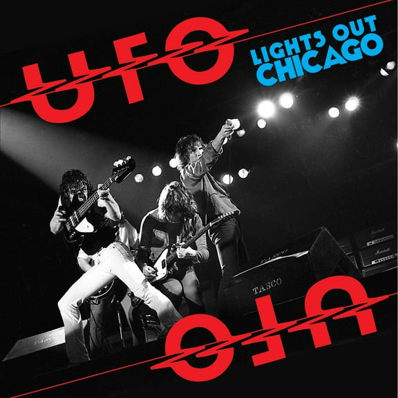 Ufo - LIGHTS OUT IN CHICAGO - RED/BLACK SPLATTER - Music & Performance - Vinyl