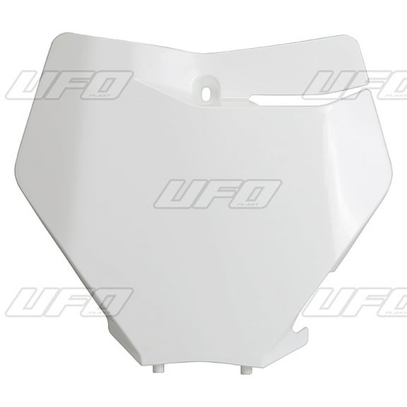 Ufo Plast Number Plate White  #427262