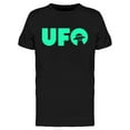 thumbnail image 1 of Ufo Text T-Shirt Men -Image by Shutterstock, Male Large, 1 of 4