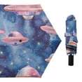 thumbnail image 1 of Ufo on Sky Compact Sun Umbrella Windproof Travel Umbrellas for Rain Strong Portable UV Protection, 1 of 8