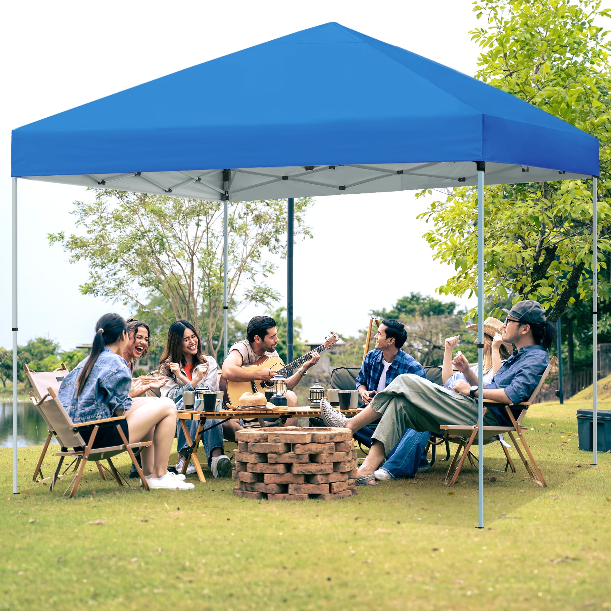 Uforic 10 ft x 10 ft Easy Pop up Outdoor Canopy Tent with