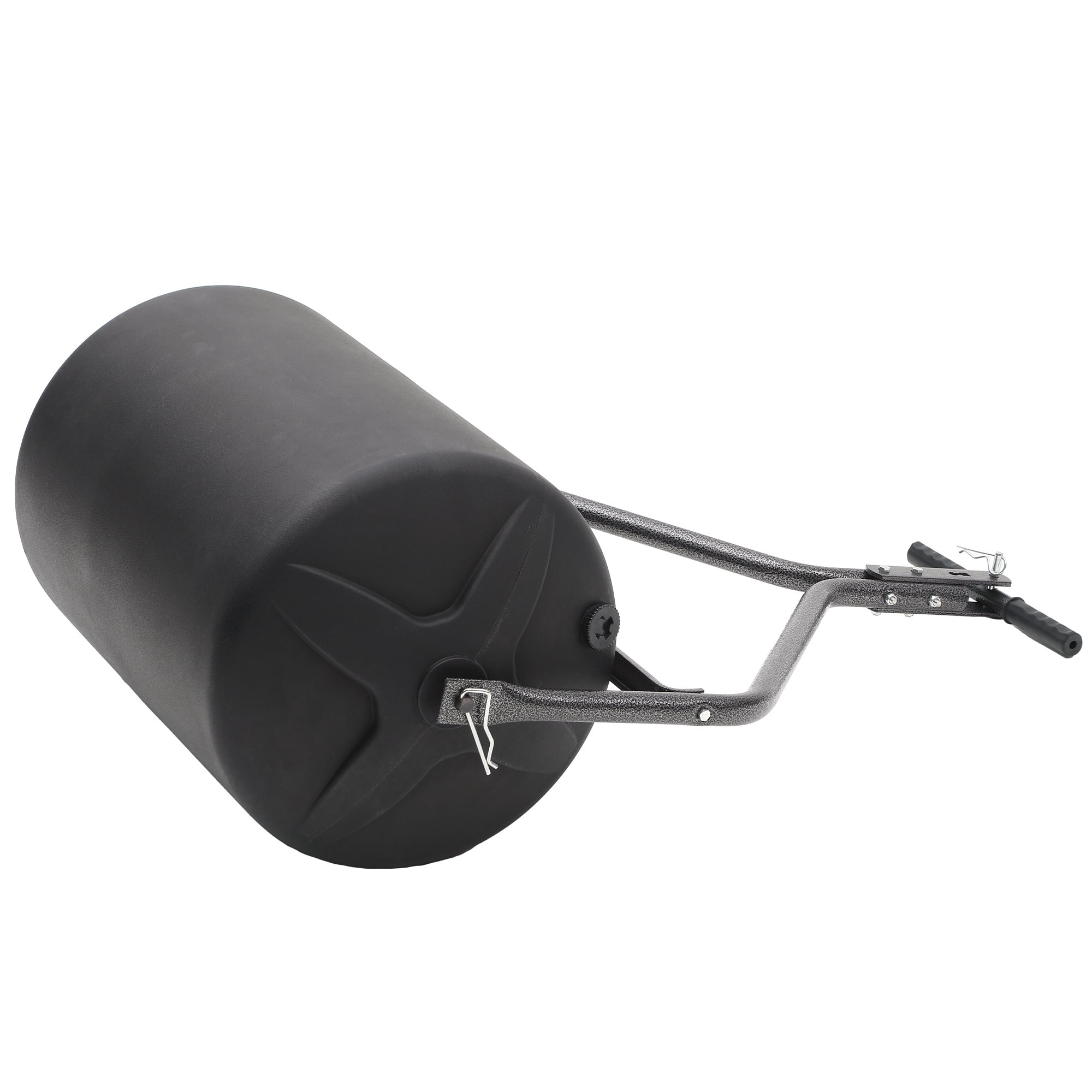 Uforic 18 x 24 Inch Poly Lawn Roller with Threaded Fill Plug, 270 lb Max Capacity Push and Tow Roller, Heavy Duty Rust-Proof Poly Drum for Lawns, Ball Fields, Garden Tractors, ATV and UTV