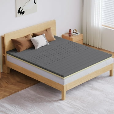 Uforic 3" Memory Foam Mattress Topper, Mattress Pad Bed Topper, Queen