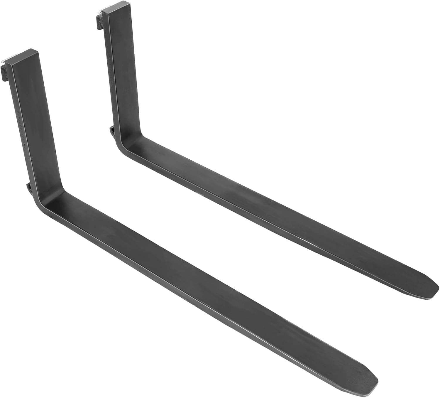 Uforic 42 Inch Skid Steer Pallet Fork Blades, 2500 LBS Capacity, 2 Pack Replacement Forklift Tines for Tractors & Loaders Attachments