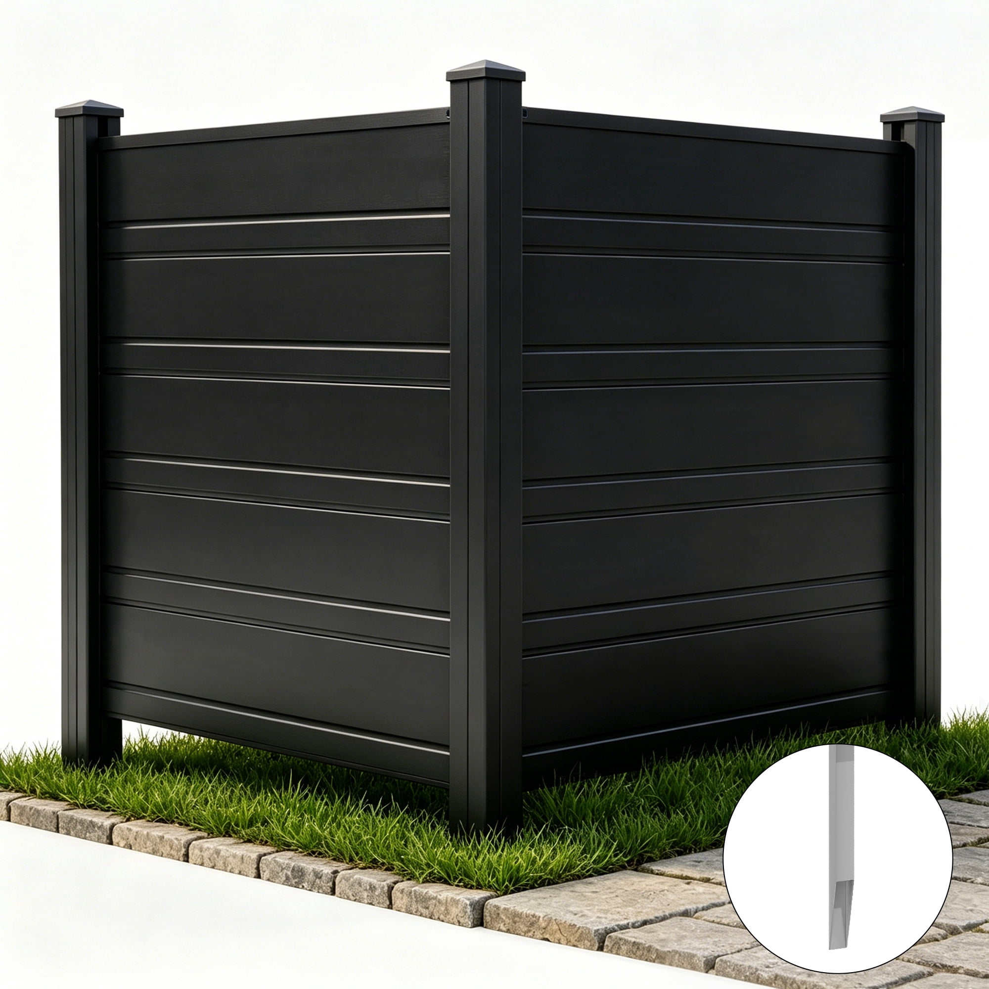 Uforic Air Conditioner Privacy Screen Fence, 44