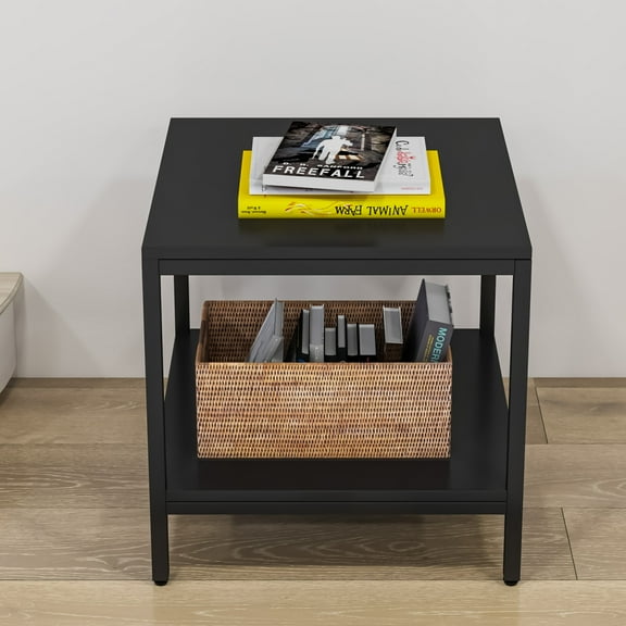 Uforic Double-layer Iron storage with adjustable height pads, Black