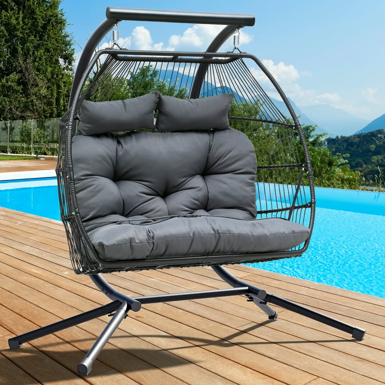 Swing chair two seater sale