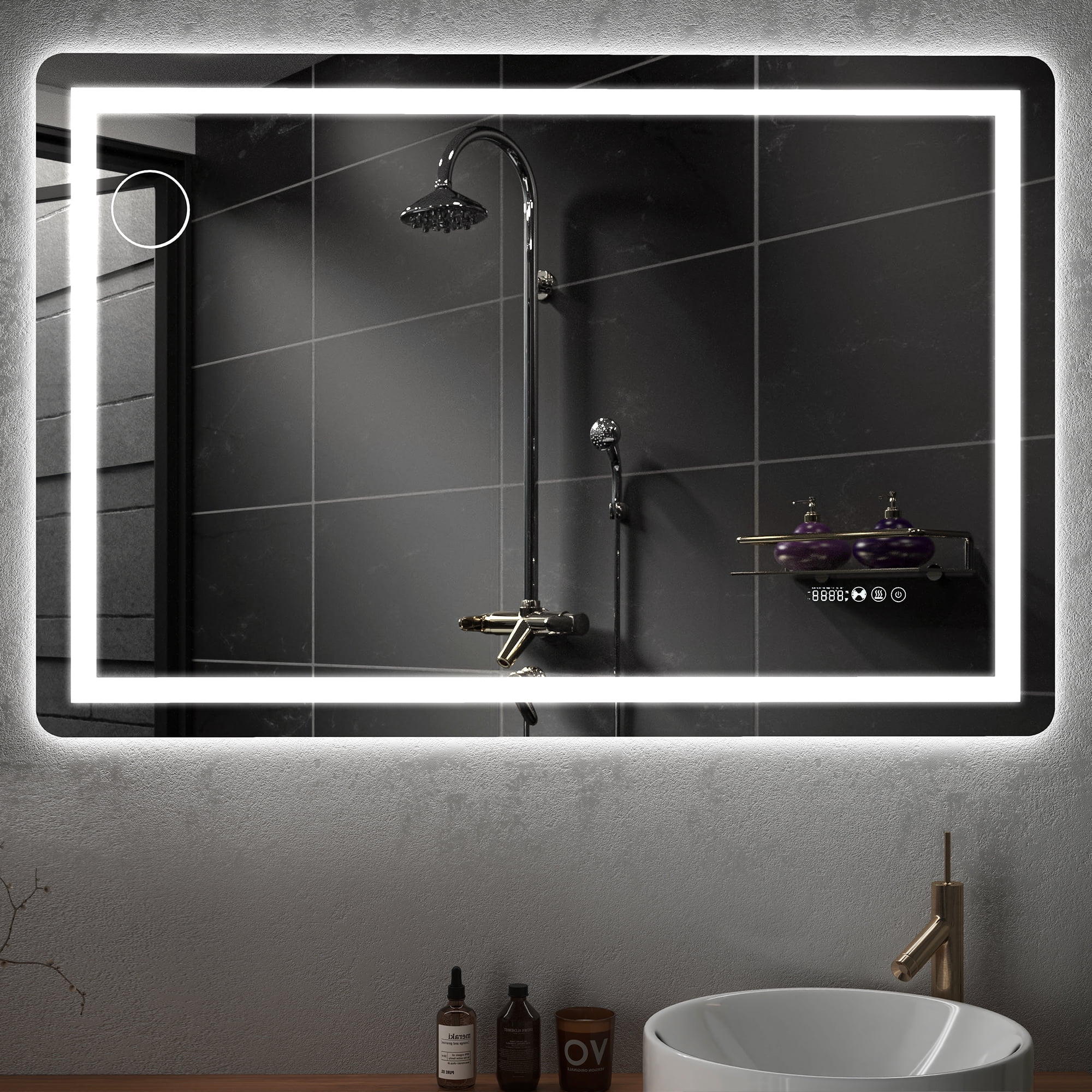 Uforic LED Bathroom Mirror - Walmart.com
