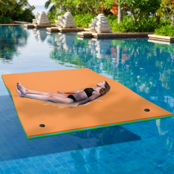 Uforic Pad Floating Mat - XPE Floating Island for Kid Adults, Inflatable Rafts for Pad Pools and Beach Fun
