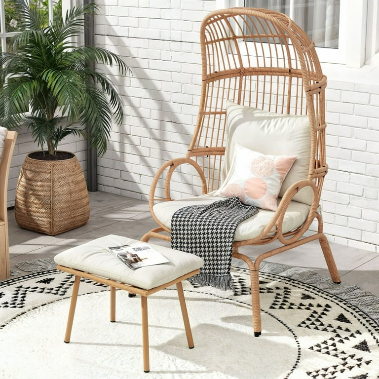 Egg Chair Studio Mcgee Target Dining Set Outdoor Uforic Patio