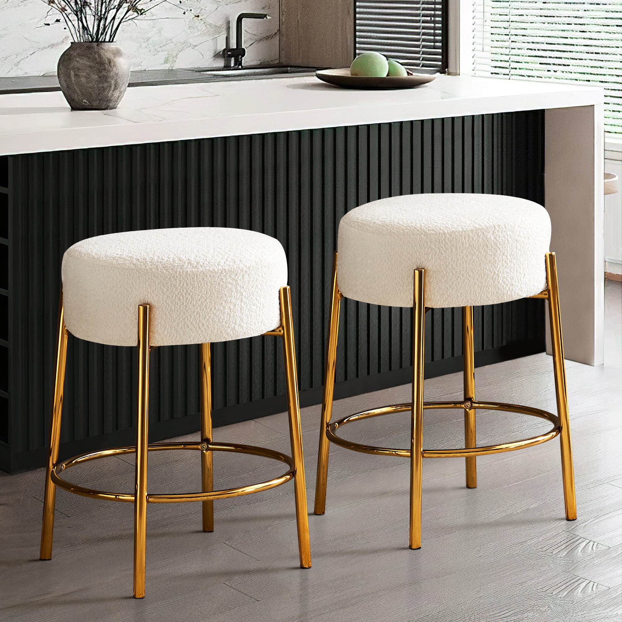 Fabric kitchen bar stools discount