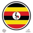 thumbnail image 1 of Uganda Flag - 12" Vinyl Sticker Waterproof Decal, 1 of 1