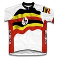 thumbnail image 1 of Uganda Flag Short Sleeve Cycling Jersey  for Men - Size 2XL, 1 of 3