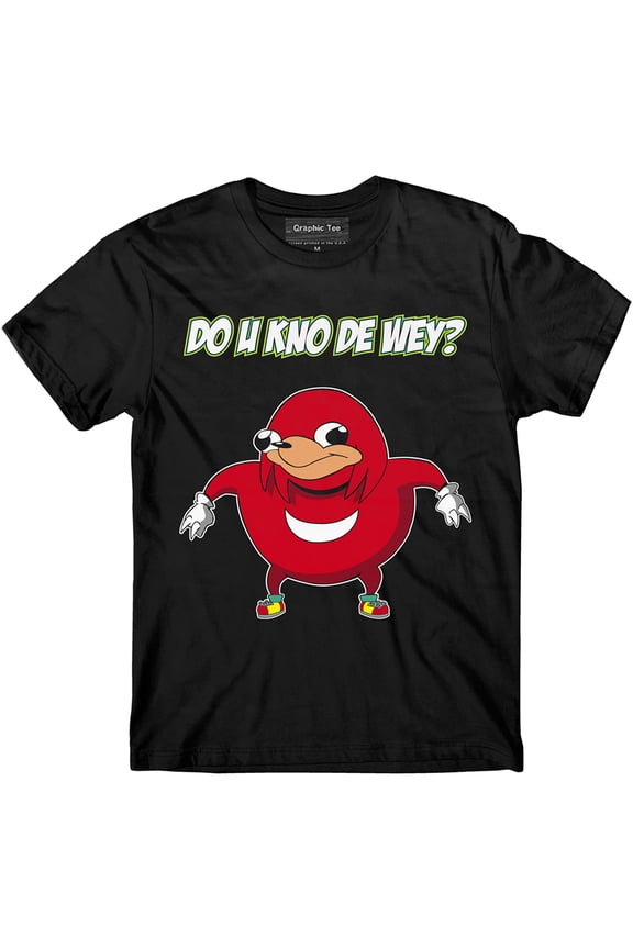 Ugandan Knuckles t-Shirt, Meme t-Shirt, Funny Shirt, Do You Know The Way t-Shirt