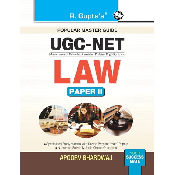 Ugc-Net: Law (Paper II) Exam Guide, (Paperback)