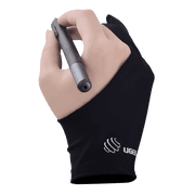 Ugee by UGEE Unisex Anti-Fouling Comfort Spandex Glove Protective Gloves, Black, One Size, 1 Pack