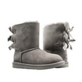 thumbnail image 1 of UGG Unisex Kids Boots with Bows, Bailey Bow II, Grey, Size 1, 1 of 6