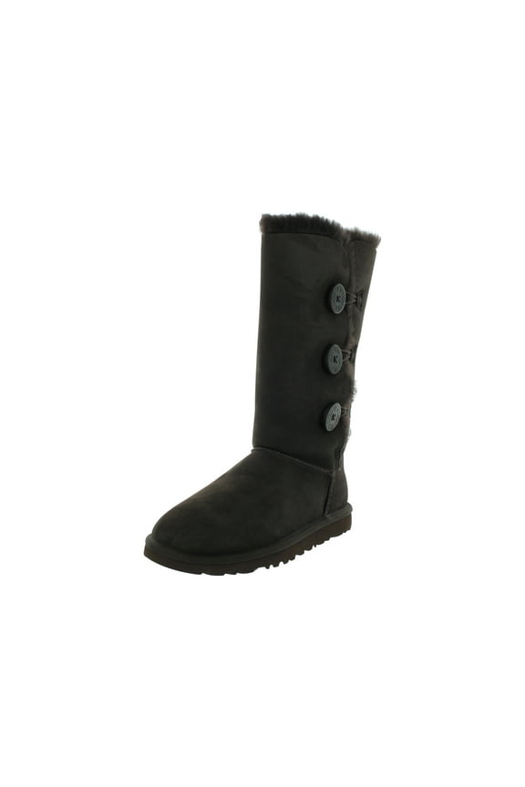 Bailey Button Triplet Boots Chocolate