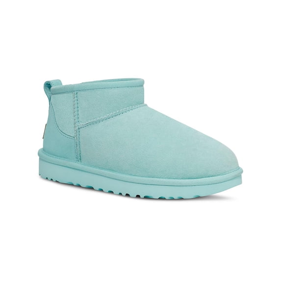 Ugg Classic Ultra Mini Women's Suede Wool Lined Ankle Boots