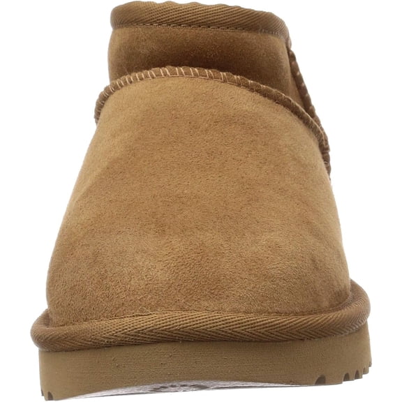 UGG Classic Ultra Mini Boot Suede Womens Shoes Size 10, Color: Chestnut