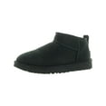 thumbnail image 1 of Ugg Classic Ultra Mini Women's Suede Wool Lined Ankle Boots, 1 of 1