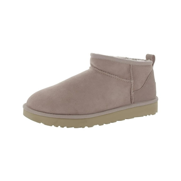 Ugg Classic Ultra Mini Women's Suede Wool Lined Ankle Boots