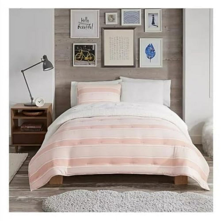 Ugg Devon Faux Sherpa 3 piece Reversible King Comforter New