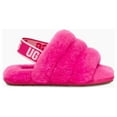 thumbnail image 1 of Ugg Fluff Yeah Girl's Kid's Sheepskin Slide Slipper Sandals, 1 of 5