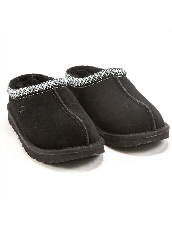 Girls Tasman Ii Slipper, Black,2 M US