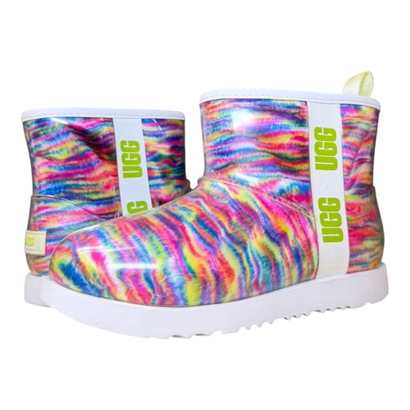 Ugg Kids' Classic Clear Mini Pixelate Boots