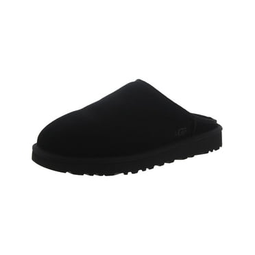 Ugg Mens Classic Slip-On Suede Shearling Scuff Slippers
