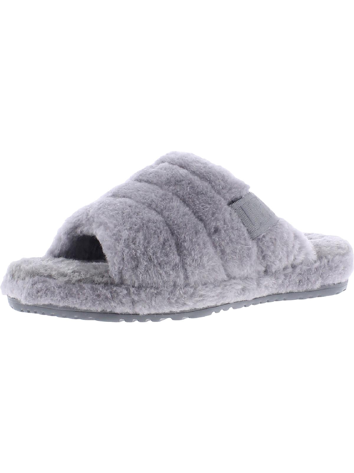 New Ugg Men’s Fluff You Grey Slippers Size 8 Fits Women’s Size 10 UGG FLUFF YOU ALL GENDER SLIPPER METAL US MEN 8 /WOMEN 10 | eBay main image 2