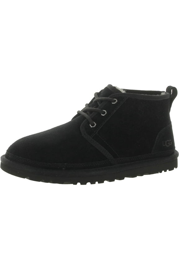 Mens Neumel Leather Casual Chukka Boots