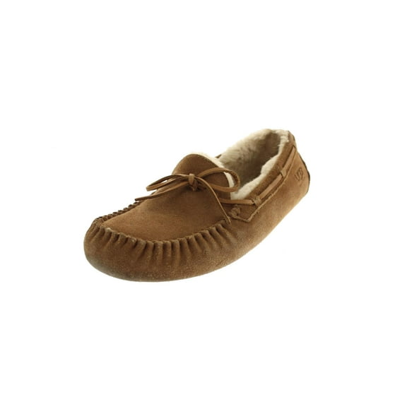 Ugg Olsen Men's Suede Wool Lined Moccasin Slippers