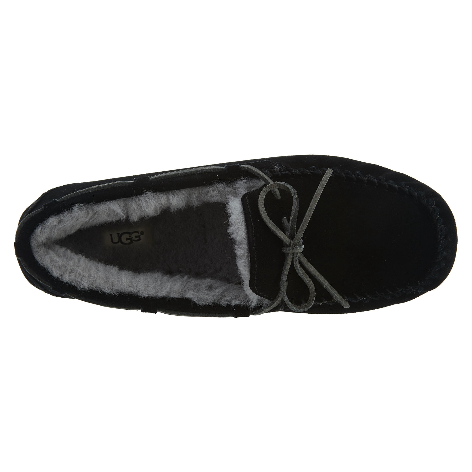 Ugg Australia Olsen Men's Suede Moccasin Slippers with Wool Lining