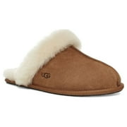 Ugg Scuffette II Womens Suede Fur Trim Slide Slippers