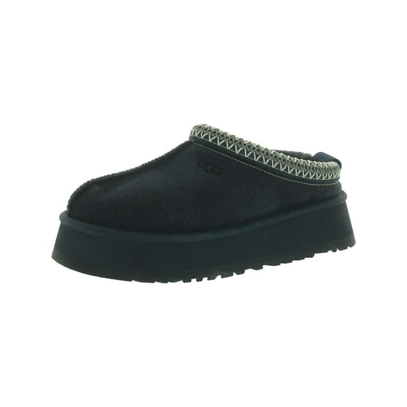 Ugg Tazz Women's Sheepskin Embroidered Slip On Platform Slipper