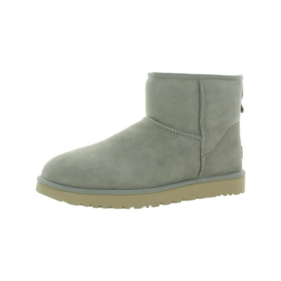 Ugg Women's Classic Mini II Water Resistant Suede Wool Slip On Low Boot