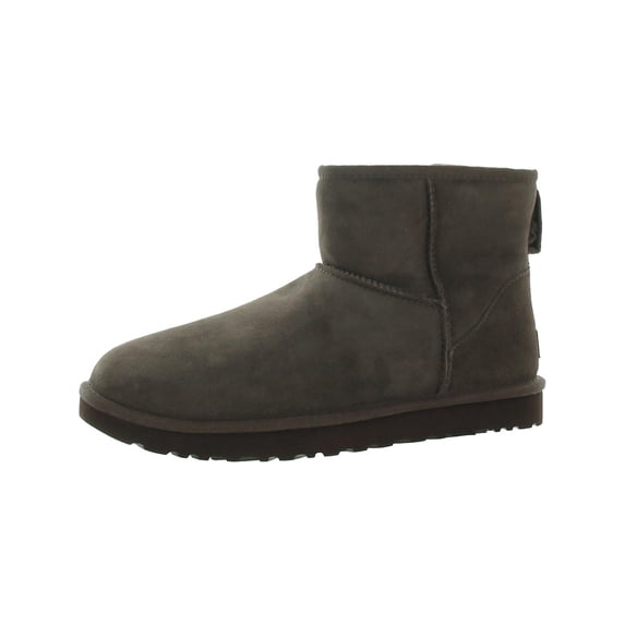 Ugg Women's Classic Mini II Water Resistant Suede Wool Slip On Low Boot