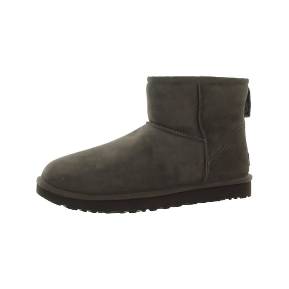 Ugg Women's Classic Mini II Water Resistant Suede Wool Slip On Low Boot