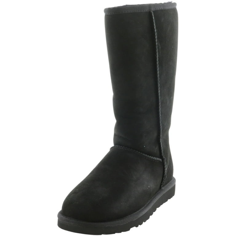 Black mid deals calf ugg boots