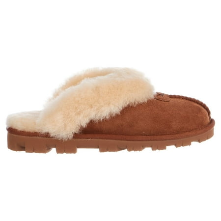 Ugg Women's Coquette Chestnut Sheepskin Slipper - 7M