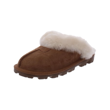 Ugg Women's Coquette Chestnut Sheepskin Slipper - 8M