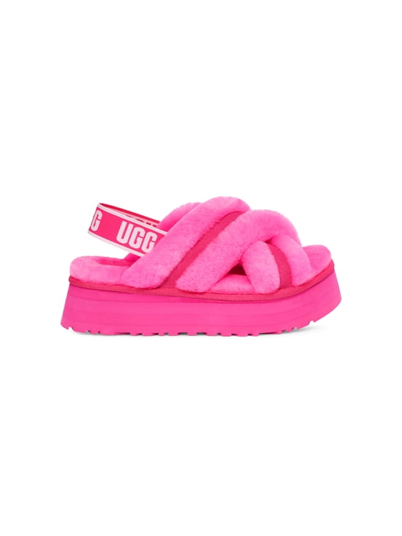 Women's Disco Cross Slide in Taffy Pink, 9 US