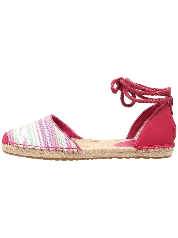 Women's Libbi Serape Espadrilles, Furious Fuchsia,5 M US